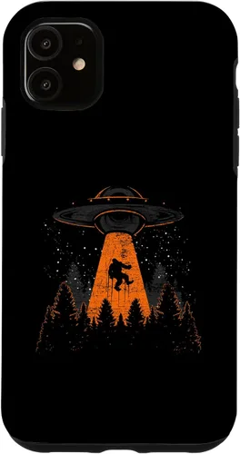 Vista 8 de Science Fiction Kryptide Sasquatch Alien UFO Myth Bigfoot Case for iPhone 17