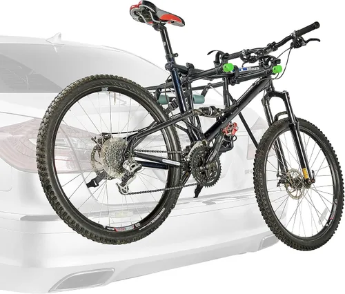 Vista 2 de Allen Sports Deluxe - Soporte para maletero de 2 bicicletas, modelo ZN102, negro