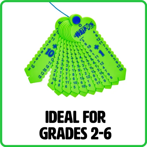 Vista 6 de Learning Wrap-Ups Llaves de Suma - Herramienta Matemática Autocorrectiva para Niños de Nivel de Grado K-3