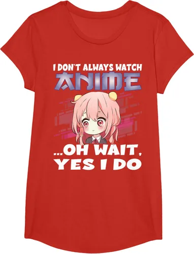 Vista 50 de Ver camiseta japonesa de anime con estampado de anime Girl, Negro, S