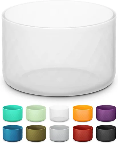 Vista 9 de Funda de silicona para botella de agua Owala de 40 oz, funda protectora antideslizante para botellas de acero inoxidable FreeSip/Twist/Flip