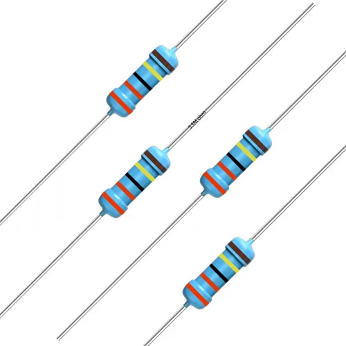 Vista 83 de California JOS - 100 resistencias de 0.24 ohm 1/2 W (0.5 vatios) ±1% tolerancia de película metálica, resistencia fija múltiple de valores
