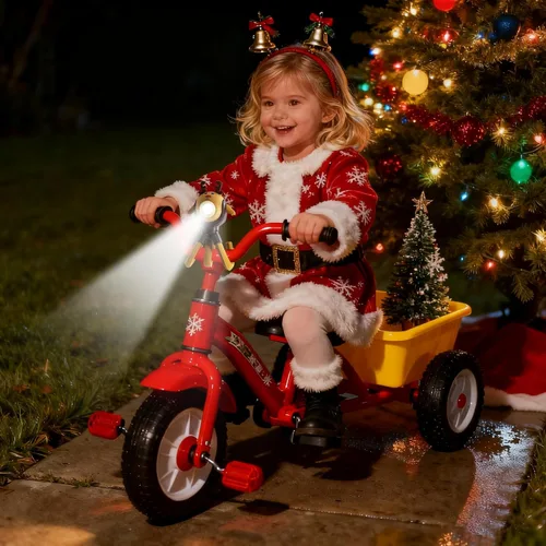 Vista 8 de Linterna de Navidad para niños, juguete de regalo - Papá Noel, pulpo plegable con soporte, LED con 8 modos de color y 8 canciones, regalo para niños
