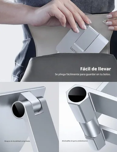 Vista 6 de Soporte Lamicall ajustable para teléfono, para escritorio