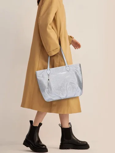 Vista 6 de GAYI URBAN - Bolsa de mano con purpurina para mujer, bolso de mano de oropel brillante, bolso de hombro grande con lentejuelas