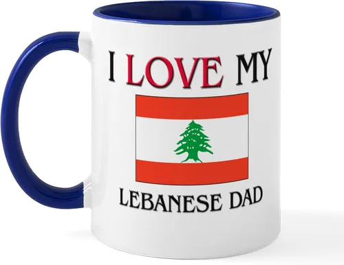 Vista 16 de CafePress #1 - Taza de café de cerámica libanesa de 11 oz (11.0 fl oz)