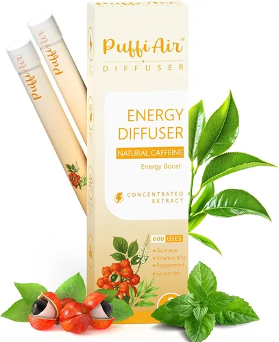 Vista 12 de Pluma de ansiedad herbal, difusor de melatonina con lavanda, manzanilla y ashwagandha para apoyo al sueño y alivio del estrés, 600 usos