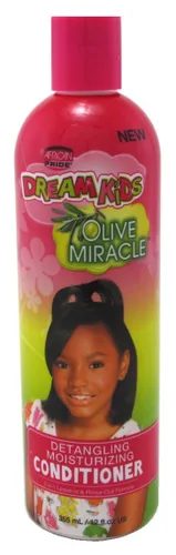 Vista 2 de African Pride Olive Miracle Dream - Acondicionador para niños, 12 onzas