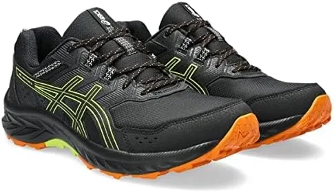 Vista 8 de ASICS Zapatillas Gel-Venture 9 para hombre, Negro (BlackNeon Lime)