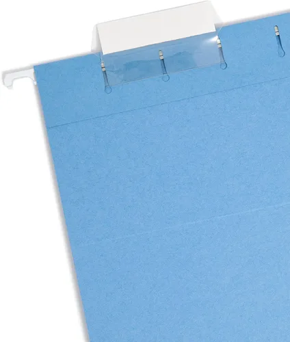 Vista 2 de Smead - Carpeta colgante, tamaño legal, pestaña de 15, 25por caja, Azul