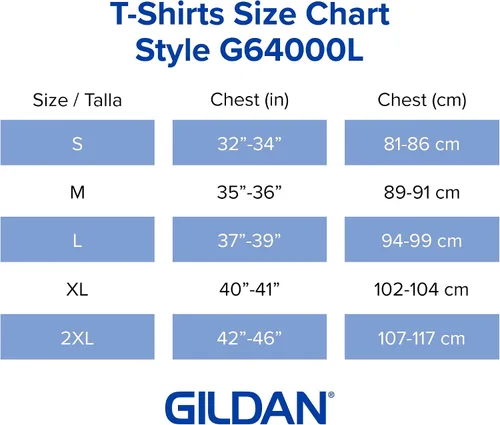 Vista 5 de Gildan Softstyle G64000l - Camiseta de algodón para mujer, paquete múltiple