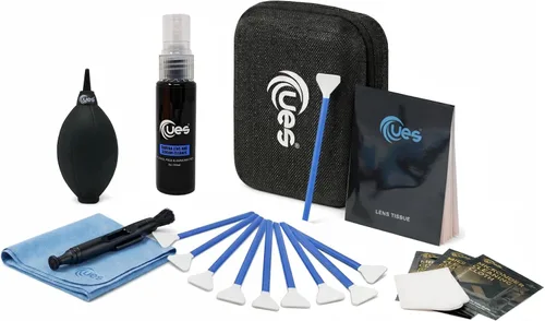 Vista 10 de UES 21 en 1 Kit de limpieza profesional de cámara APS-C con estuche de viaje duro Lens & Sensor Cleaner, Air Blower, Lens Cleaning Pen, Microfiber