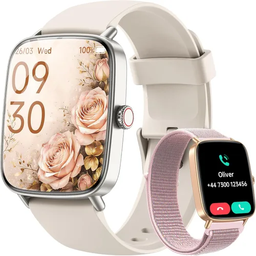 Vista 11 de Gydom Reloj inteligente para hombre, rastreador de fitness HD de 1.85 Más de 110 modos deportivos, frecuencia cardíaca, sueño/estrés, reloj Negro