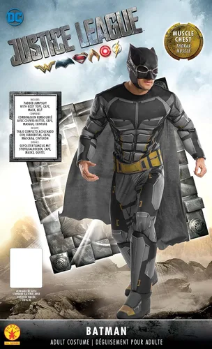 Vista 2 de Rubie's Disfraz de Batman táctico de lujo para adultos de la Liga de la J