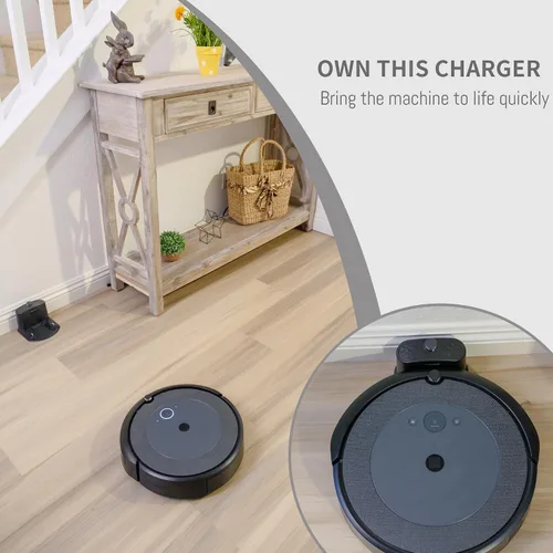 Vista 7 de para Roomba Charger, para Roomba Charger Dock, Base de carga con herramientas Estación de acoplamiento para Roomba e5 e6 i1 i3 i4 i6 i7 i8 500 600