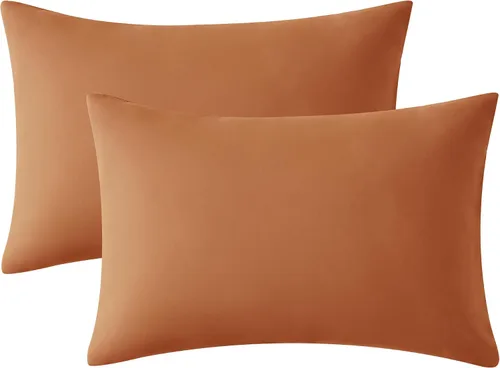 Vista 26 de EXQ Home - Fundas de almohada para niños pequeños 13x18, juego de 2 fundas de almohada de viaje, funda de almohada pequeña para almohada de bebé