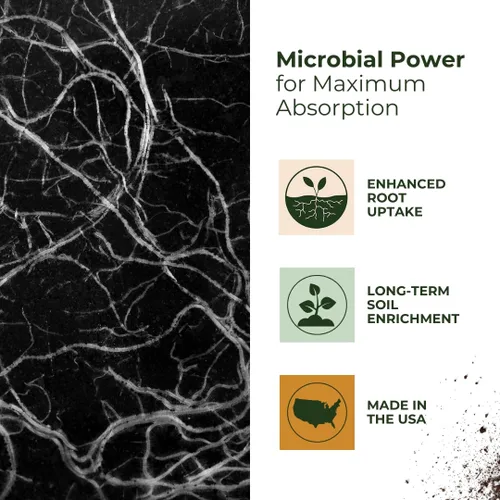 Vista 3 de Enmienda del suelo microbiano – Aumenta el forraje de vida silvestre, mejora la salud del suelo y promueve un crecimiento más fuerte de las plantas