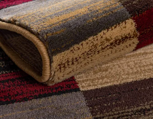Vista 6 de Unique Loom Barista Collection - Alfombra Gava (2' 2" x 3' 1" Rectangular, Multi/ Marrón)