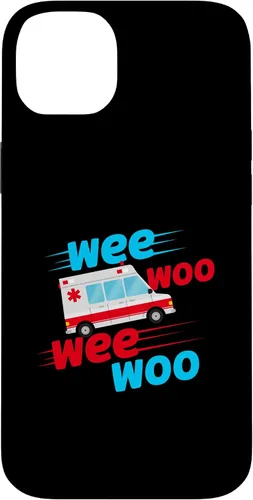 Vista 15 de Funda EMT para iPhone 13 Pro Max Wee Woo Wee Woo Ambulancia Técnico Paramédico