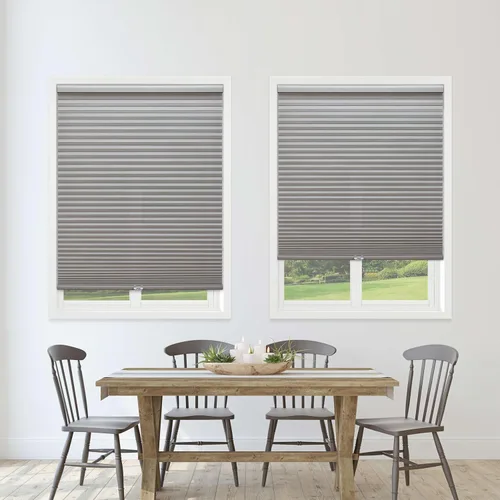 Vista 9 de Linen Avenue Pantalla celular inalámbrica con filtro de luz de 18 1/2 pulgadas de ancho x 66 pulgadas de alto, gris oscuro