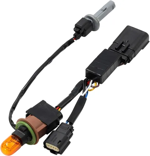 Vista 2 de AlphaRex 18-20 Ford F-150 Lariat Adaptador de cableado Stock Proj Faro a AlphaRex Convertidor de faros delanteros, negro