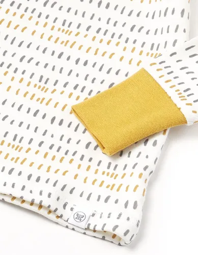 Vista 5 de HonestBaby Pijama unisex de algodón orgánico para niños y bebés