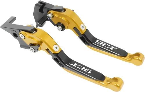 Vista 16 de Para Yamaha XJ6 N XJ6 para Diversion 2009 2020 2019 motocicleta ajustable CNC plegable extensible palanca de embrague de freno manija (Color : 10)