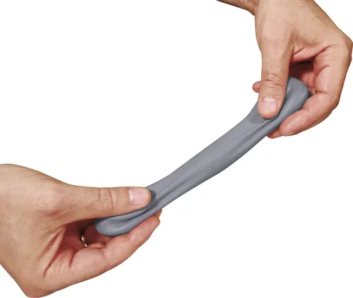 Vista 4 de Monster Clay Arcilla de modelado de grado prémium (gris, mediana, caja de 18 libras)