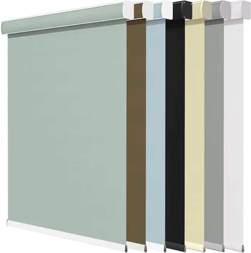 Vista 42 de MYshade Persianas enrollables personalizadas para ventana, persianas enrollables para ventanas con cable, bloqueo solar, protección de privacidad