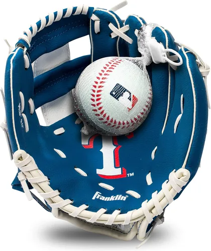 Vista 32 de Franklin Sports MLB Youth Teeball Glove and Ball Set - Kids Baseball and Teeball - Perfect First Kids Glove - 9.5