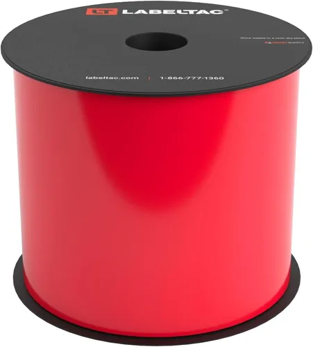 Vista 32 de Suministro de etiquetas LT4/LT4P/LTPX 0.5" x 150' Negro Print Long-Lasting Labels on Durable Water & Chemical Resistant Vinyl - Ideal for a Wide