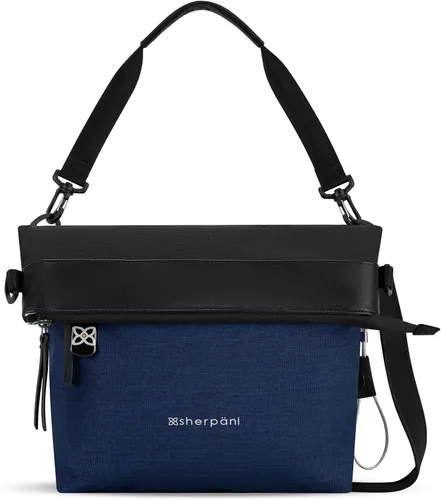 Vista 10 de Sherpani Vale, bolso cruzado antirrobo para mujer Aloe Mist
