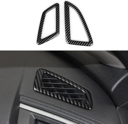 Vista 17 de Calcomanías de cubierta de altavoz de pilar para Honda Civic 2016 2017 2018 2019 2020 2021 10ª generación Accesorios ABS fibra de carbono pegatinas