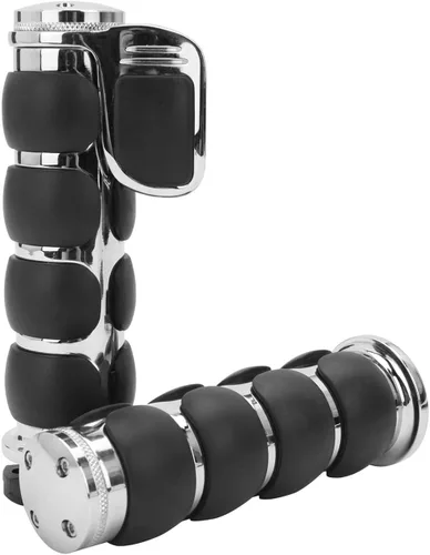 Vista 6 de DREAMIZER 25.4MM Motorcycle Handlebar Grips 1 inch Compatible with Honda Shadow Spirit 750 Valkyrie Fury VTX1300 VTX1800 VT400 VT750 VT1100 - Smooth
