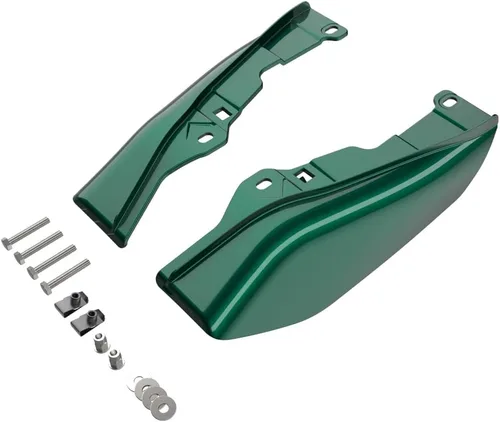 Vista 23 de Advanblack Deflectores de aire Road Glide de marco medio 2024 compatibles con Harley Touring Street Glide, Road King, Electra Glide, 2009-2025