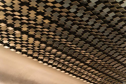 Vista 9 de (2 Pack) — Difusor de estudio acústico de sonido «Sirius» 2D QRD Difusión - Reflexión - Absorción - Insonorización - Aislamiento Panel de arte