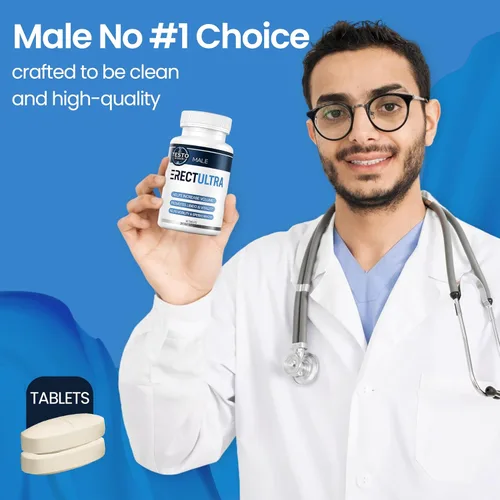 Vista 3 de Suplemento de mejora masculina – Píldoras de rendimiento de acción rápida para hombres para el flujo sanguíneo – Tamaño y resistencia – Potenciador