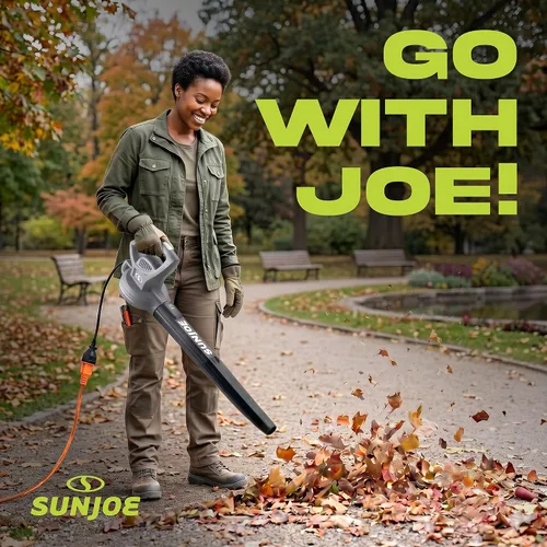 Vista 5 de Sun Joe SBJ597E-GRY 155 MPH 6 Amp, soplador eléctrico multipropósito, gris
