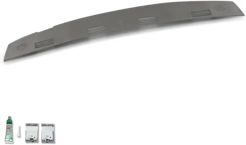 Vista 23 de GRAND ORANGE Bisel moldeado de TPE para tablero de instrumentos, compatible con Chevy Cavalier 1995-2005, cubierta de tablero, beige