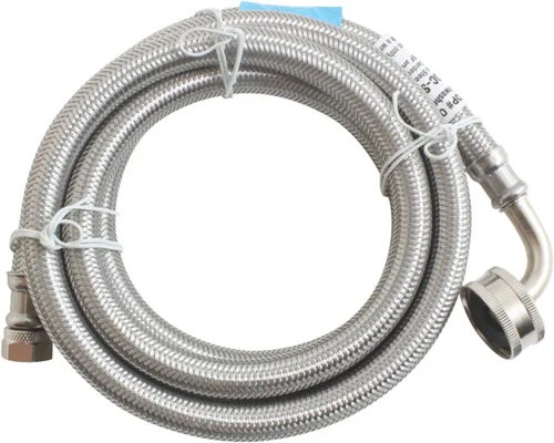 Vista 3 de Certified Appliance Accessories Manguera para lavavajillas con codo FGH de 90 grados, línea de suministro de agua, 6 pies, kit de cable