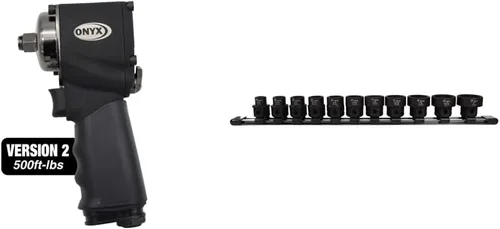 Vista 7 de Astro Pneumatic - Llave de impacto nano de 1/2 pulgada con enchufe giratorio de bola Flexzilla