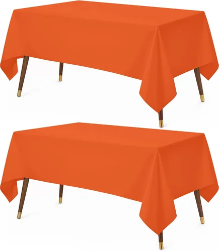 Vista 36 de Utopia Kitchen Mantel rectangular, 1 paquete, mantel lavable a máquina, mantel de poliéster para comedor, fiestas de bufé, pícnics, eventos, bodas