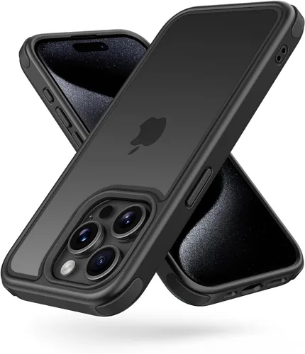Vista 60 de Mobnano Funda transparente para iPhone 11, con protección multicolor a prueba de golpes, no amarillenta, anti arañazos, parte trasera