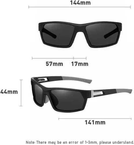 Vista 4 de willochra Gafas de sol bifocales para hombres y mujeres, para lectura envolvente, tintadas por el sol, ciclismo, conducción, lentes de sol