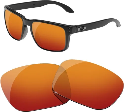 Vista 10 de Lentes de repuesto polarizadas para gafas de sol Oakley Holbrook XL, múltiples opciones, con paño para lentes