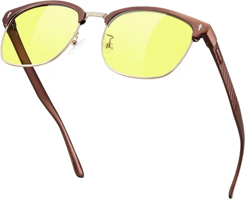 Vista 17 de BIRCEN Blue Light Blocking Glasses: Blocks Blue Light with Clear Lens