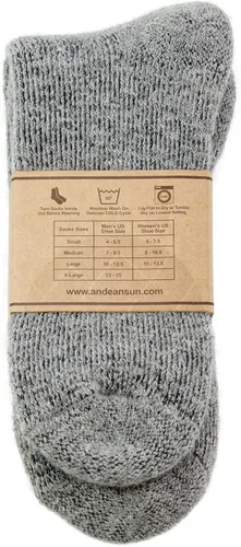 Vista 11 de Darn Warm - Calcetines de alpaca antiolor - La mejor solución natural para pies fríos - Perfecto para actividades al aire libre