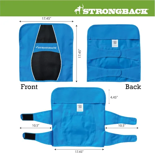 Vista 7 de STRONGBACK Lumbar Support Stadium Seat for Bleachers – Ergonomic Chair with Back Support for Adults & All-Day Comfort