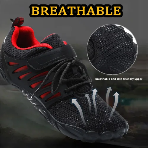 Vista 5 de Zapatos descalzos para hombre, zapatos sin caída para hombre, zapatos minimalistas para hombres, zapatos descalzos para hombre, zapatos