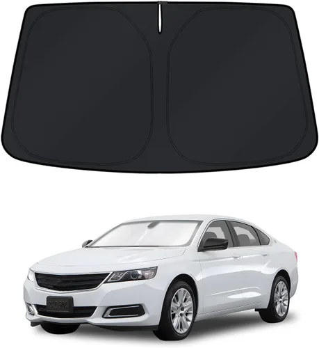 Vista 24 de KUST - Parasol plegable para parabrisas para BMW X1 E84, accesorios 2011 2012 2013 2014 2015, protector de visera de sol ajustable que bloquea